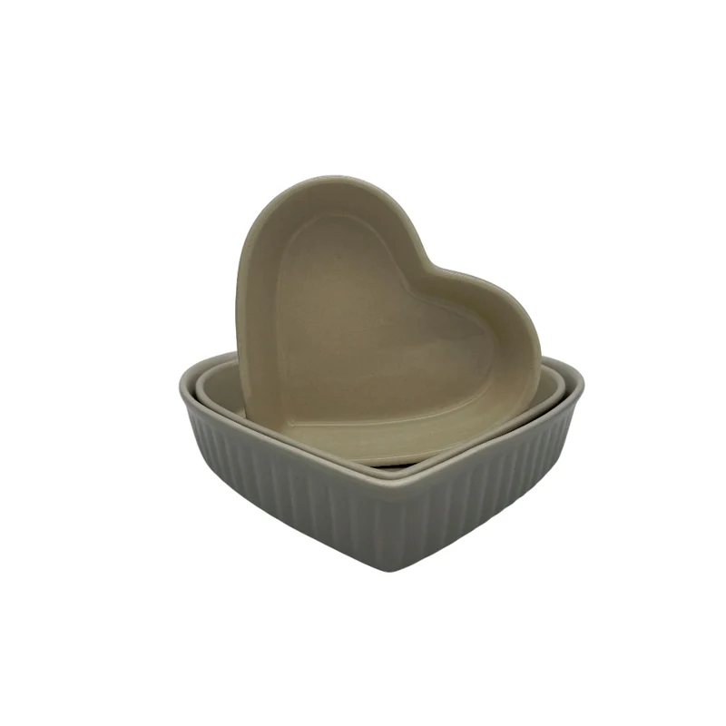 Ib Laursen Mynte® Schalenset "Herz" 3 tlg.