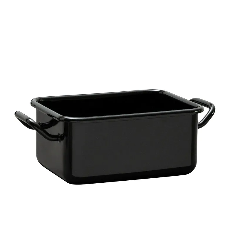 Riess CLASSIC Schwarzemaille Mini Back- und Servierform