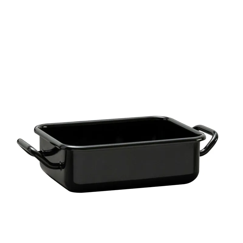Riess CLASSIC Schwarzemaille Mini Back- und Servierform