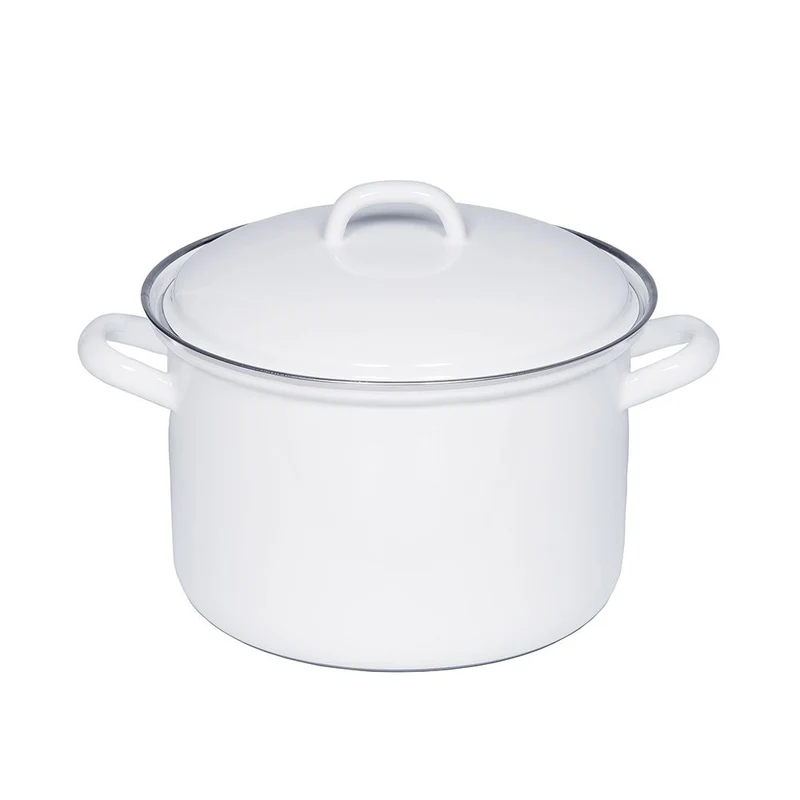 Riess CLASSIC - Weiss - Fleischtopf mit Deckel