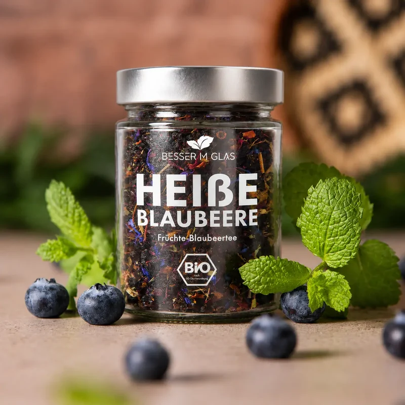 Heiße Blaubeere