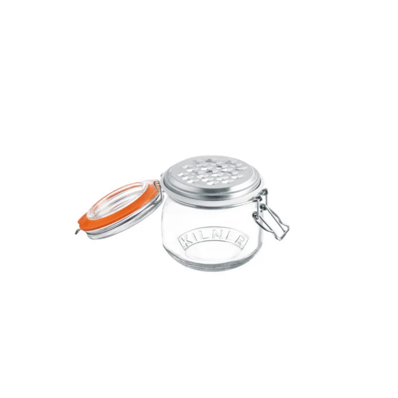 KILNER Reibe und Glas mit Bügelverschluss 500 ml