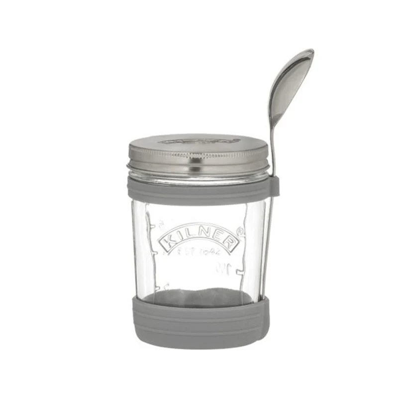 KILNER Suppenglas mit Löffel 350 ml
