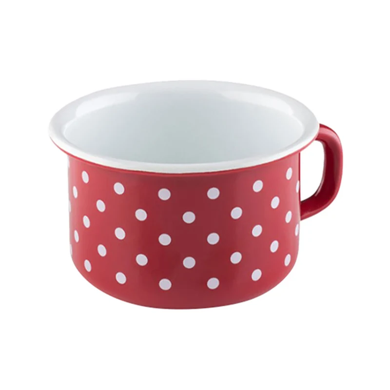 Riess COUNTRY - Pünktchen Rot - Kaffeeschale 375 ml