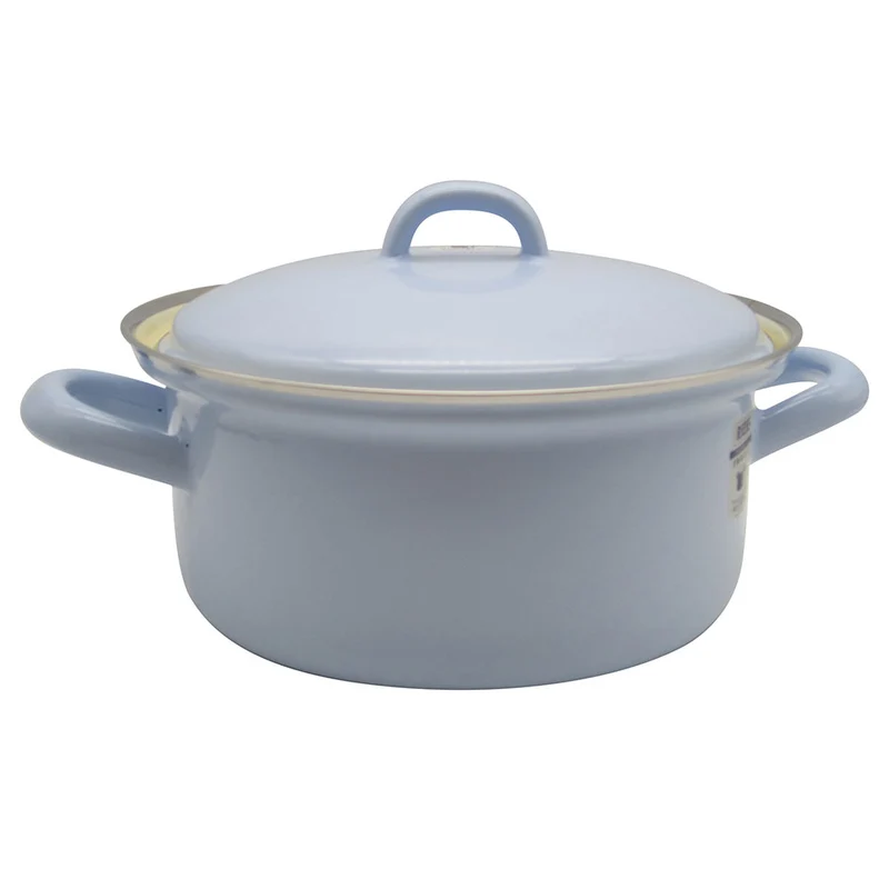 Riess CLASSIC - Bunt/Pastell - Kasserolle mit Chromrand