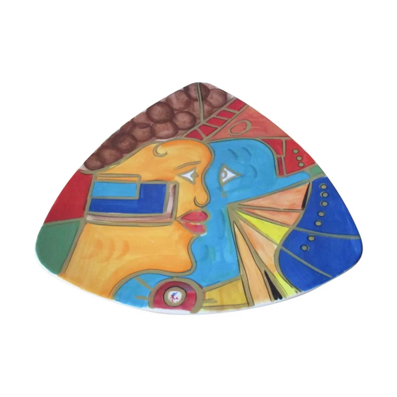 Hundertwasser Keramikserie - Frühstückteller Ø 20 cm