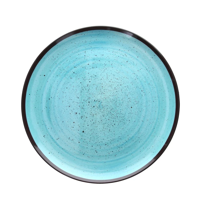 Vassoio Rotondo Ø 30, colore Blu, collezione Show Plate Colourful - Tognana Porcellane
