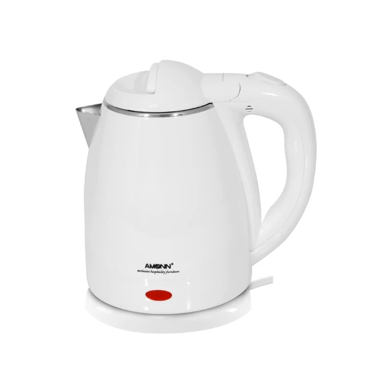 Bollitore in acciaio bianco 1,2 L
