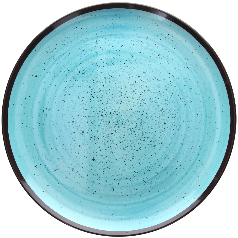 Vassoio Rotondo Ø 45, colore Blu, collezione Show Plate Colourful - Tognana Porcellane