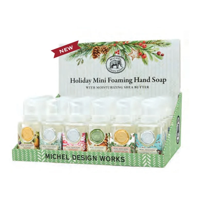 Michel Design Works Mini Foaming Holiday Hand Soap - Assorted