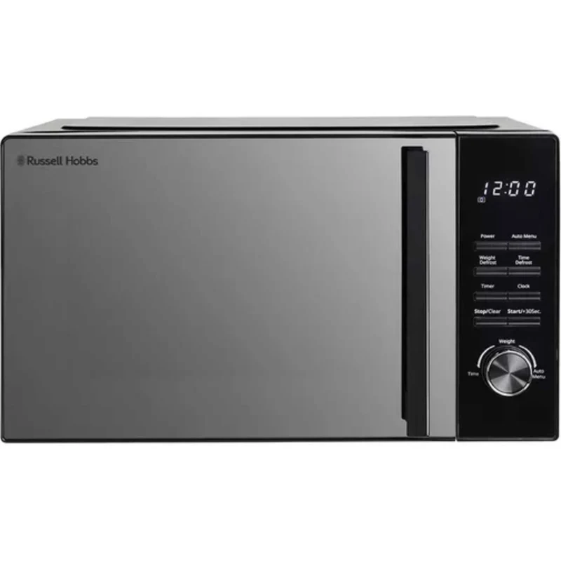 Russell Hobbs 23L 800W Black Flatbed Digital Microwave - RHFM2365B