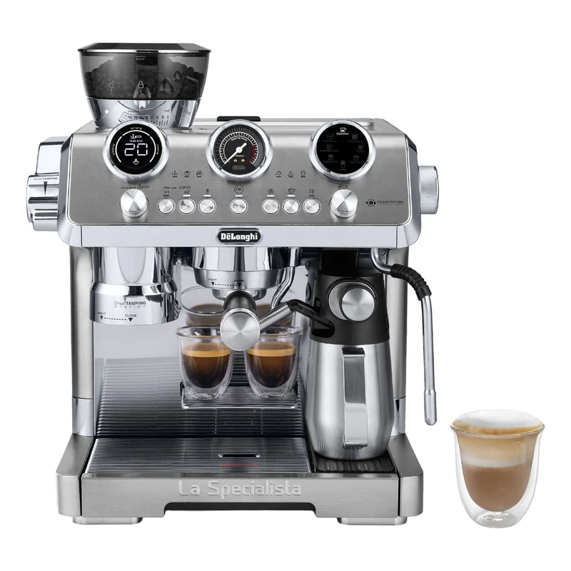 De'Longhi La Specialista Maestro EC9885.M Stainless Steel Manual Bean to Cup Espresso Machine
