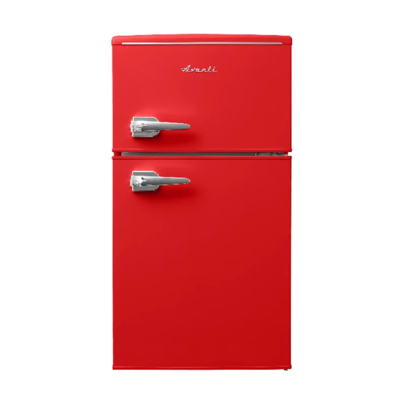 Avanti 3.0 cu. ft. 2 Door Retro Compact Refrigerator with Mechanical Temperature Control