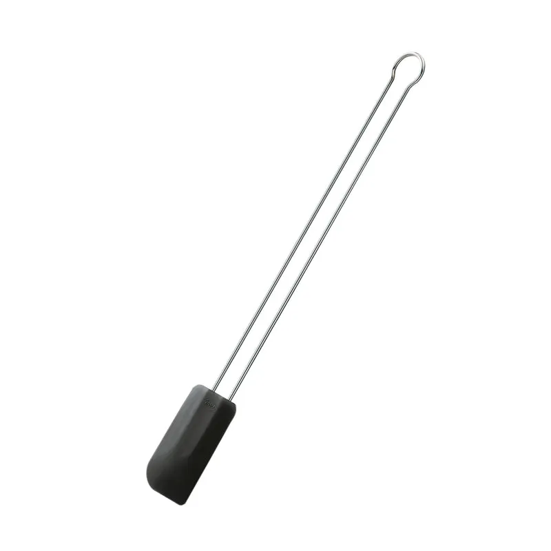 Teigschaber lang schwarz 26cm
