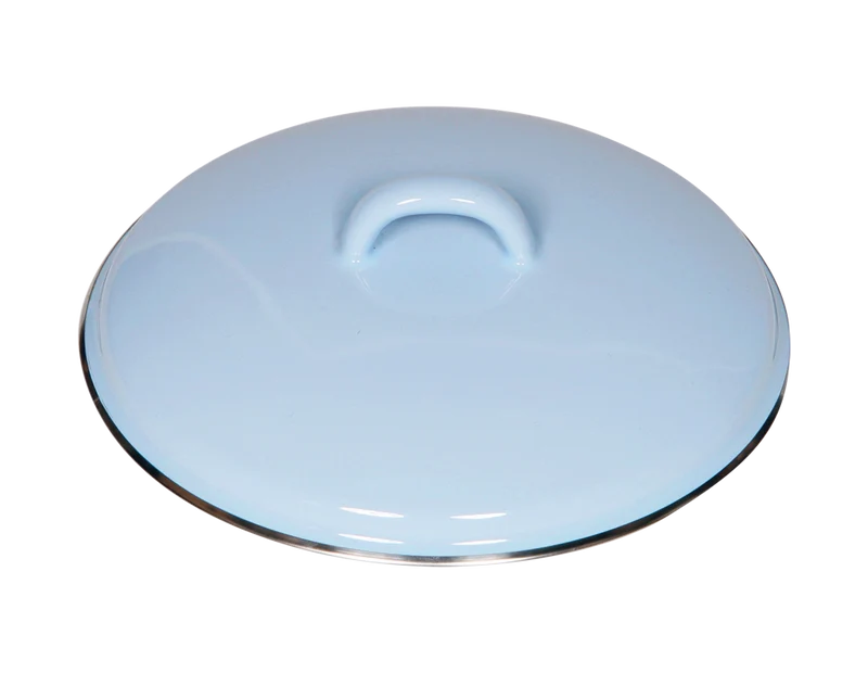 Deckel 18cm blau Bunt zu Kasserolle und Kochtopf