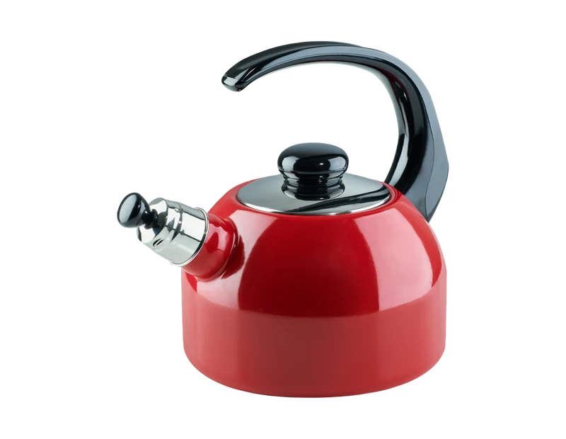 Flötenkessel 2l rot