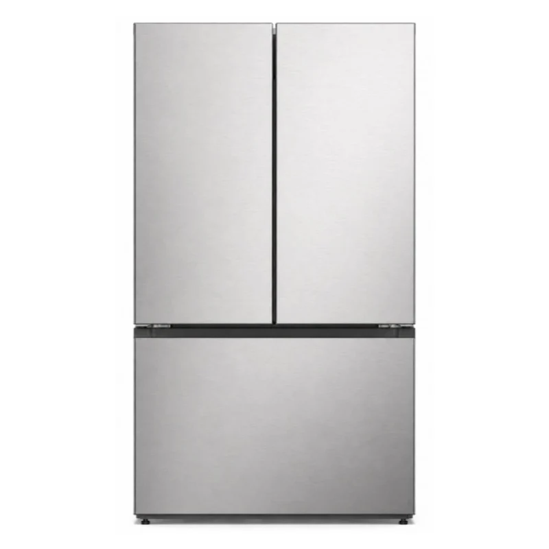 Appliance Basics BCD640WZ 22.5 cu. ft. French Door Refrigerator with Internal Auto Ice Maker - Silver