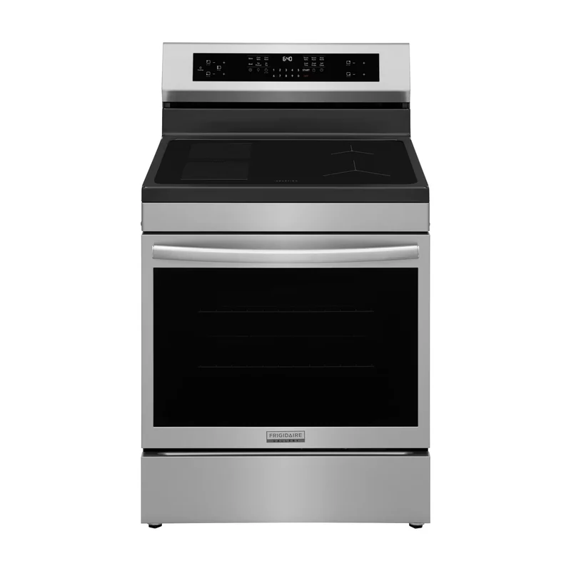 Frigidaire GCRI3060BF Gallery 30" 5.3 cu. ft. Freestanding Induction Range - Silver/Black