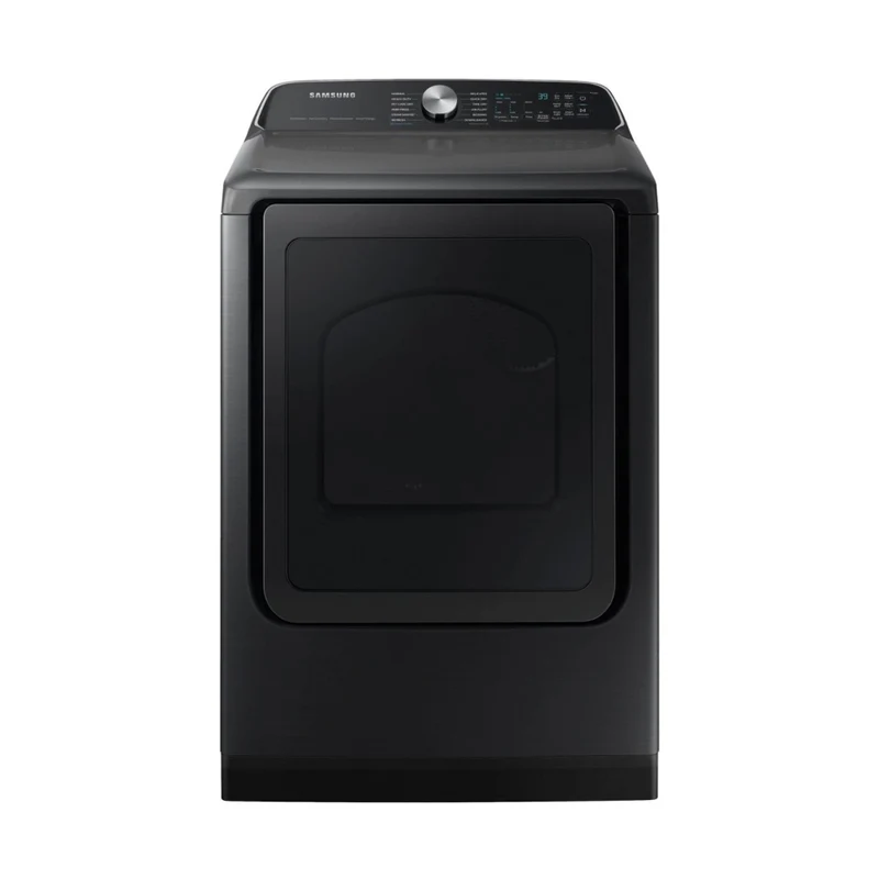 Samsung 7.4 cu. ft. Smart Front Load Gas Dryer with Steam Sanitize - Black