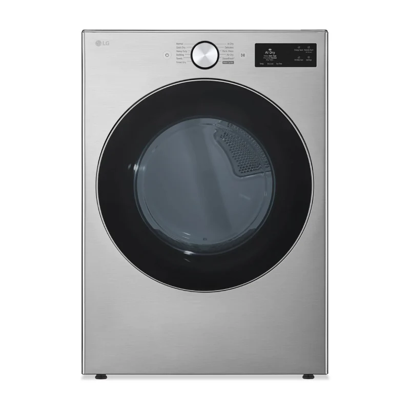 LG DLEX5800V 7.4 cu.ft. Smart Front Load Electric Dryer with AI Sensing - Gray