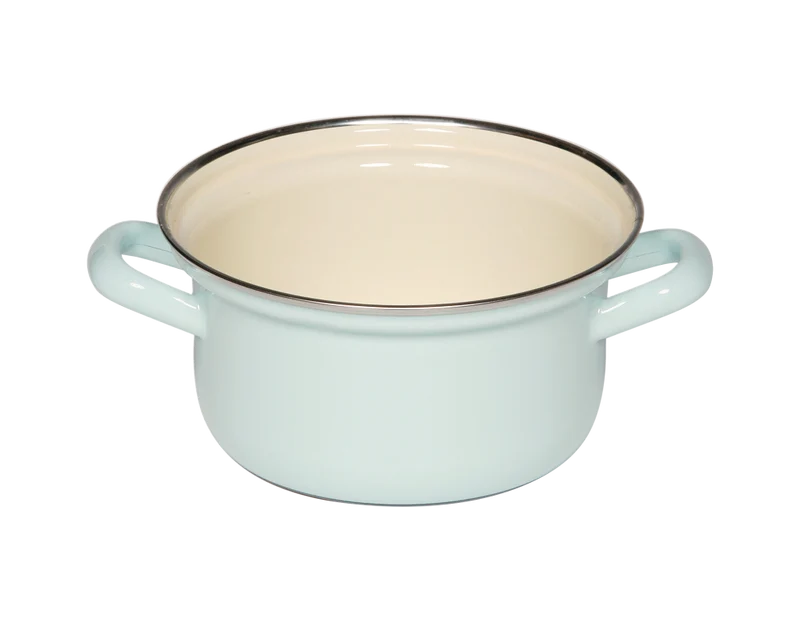 Kasserolle 14cm 0,75l turkis Bunt ohne Deckel