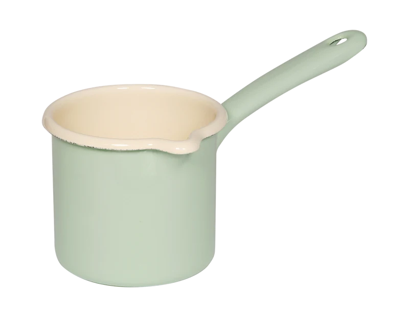 Schnabeltopf mit Stiel 10cm 0,75l nilgrün Bunt