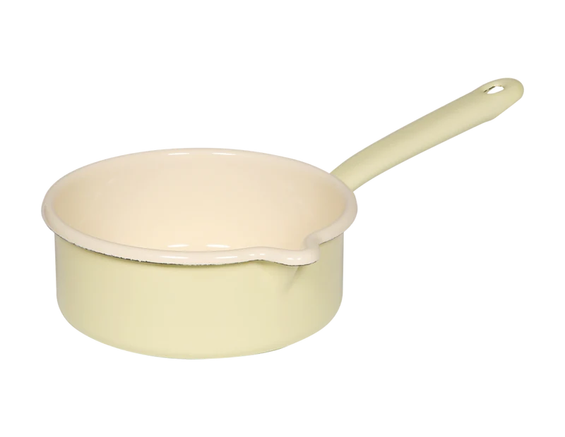 Stielkasserolle 16cm 1l gelb Bunt