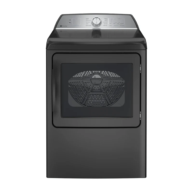 GE Profile PTD60EBPRDG 7.4 cu. ft. Smart Electric Dryer with Sanitize Cycle and Sensor Dry - Gray