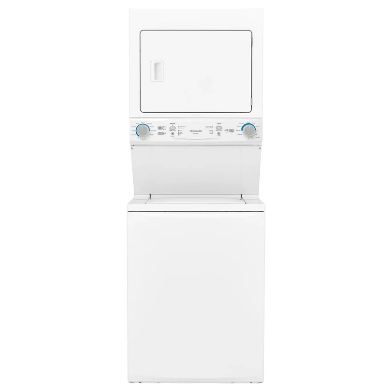 Frigidaire FLCE7522AW 3.9 Cu. Ft. Top Load Washer and 5.5 Cu. Ft. Electric Dryer Laundry Center with MaxFill - White