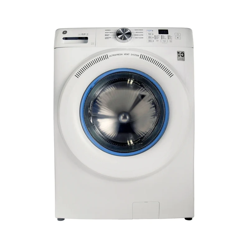 GE GFW350SSYWW 4.6 cu.ft. Smart Front Load Washer with UltraFresh Vent System and OdorBlock - White