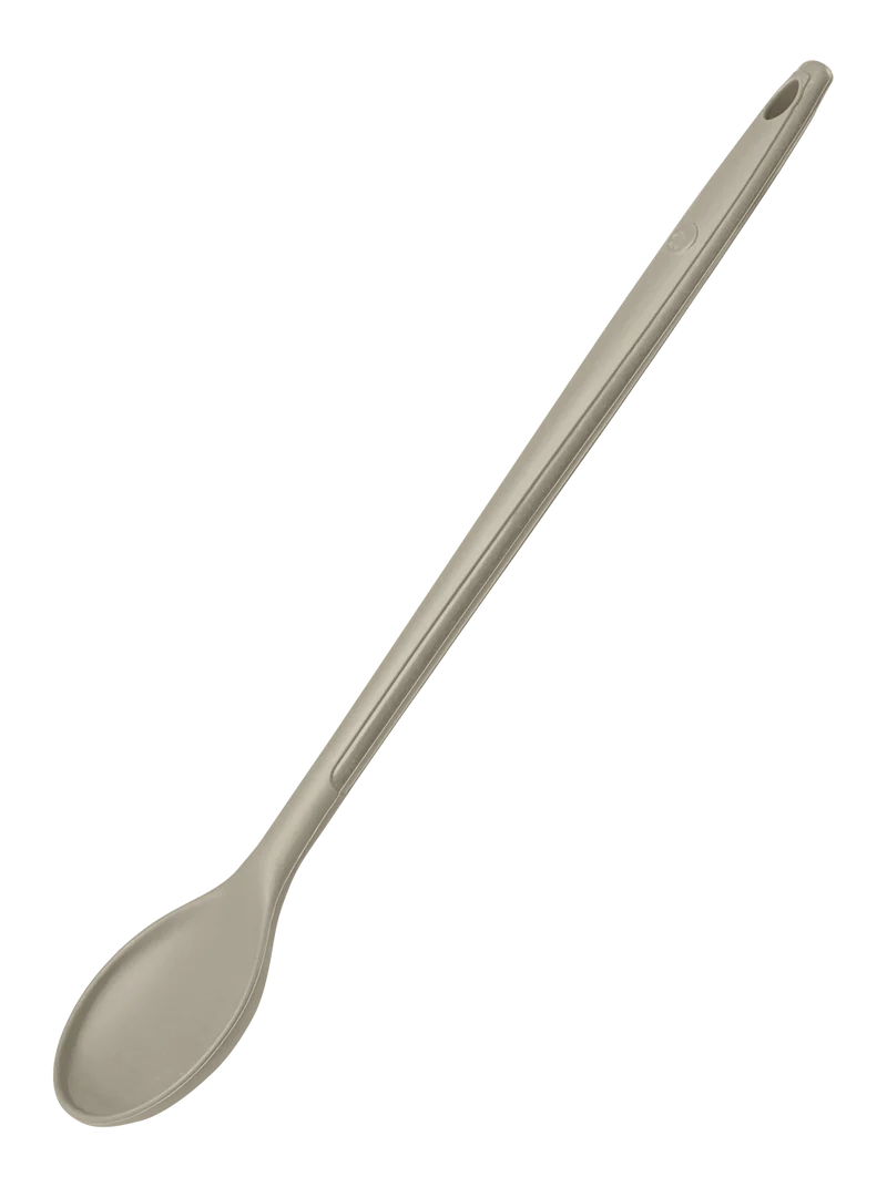 Kochlöffel taupe Silikon