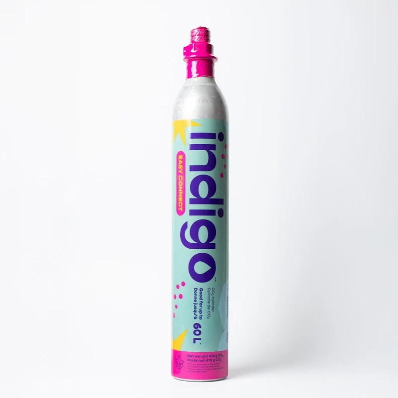 Indigo CO2 Cylinder Easy Quick Connect - New