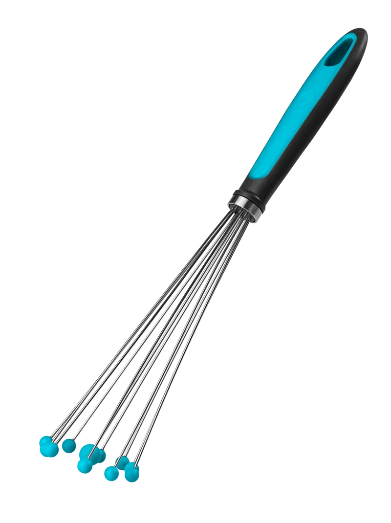 Kugelschneebesen türkis
