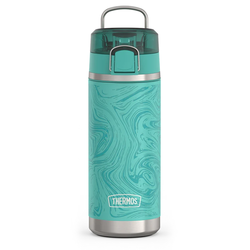 Thermos FUNtainer 18oz Water Bottle Marble Teal