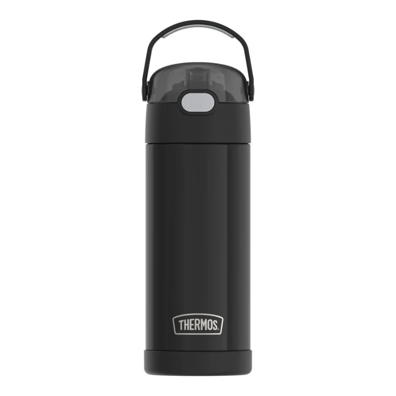 Thermos FUNtainer 14oz Water Bottle Black