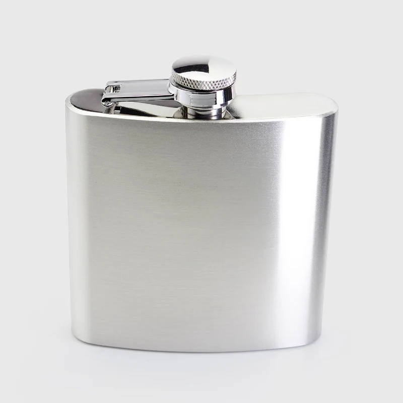 Taylor's Eye Witness Stainless Steel Hip Flask, 170ml/6oz