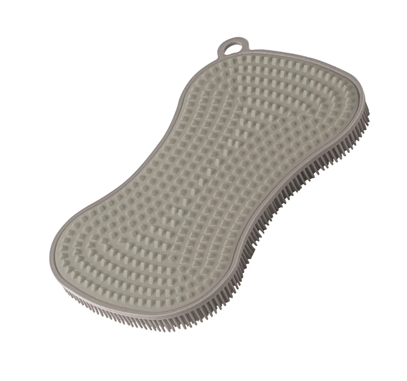 Scrubby taupe 13x8 cm