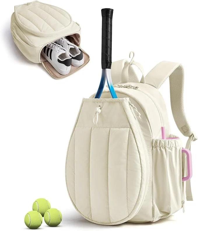 Tennis Schläger und Schuh Rucksack Karnz