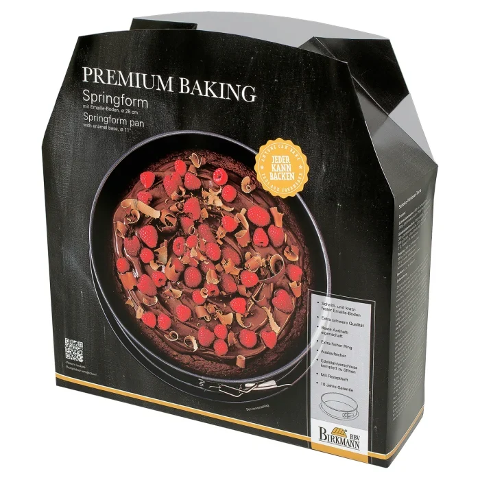 Premium Baking, Springform mit einem Boden, Ø 24 cm, Höhe 9 cm, ca. 2500 ml