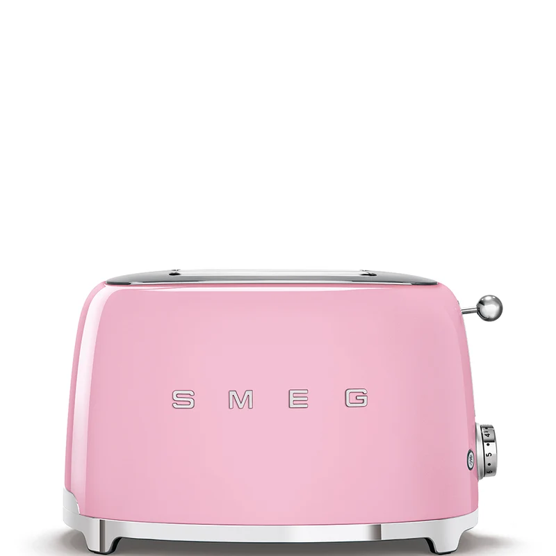 50's Style 2-Schlitz-Toaster kompakt Cadillac Pink