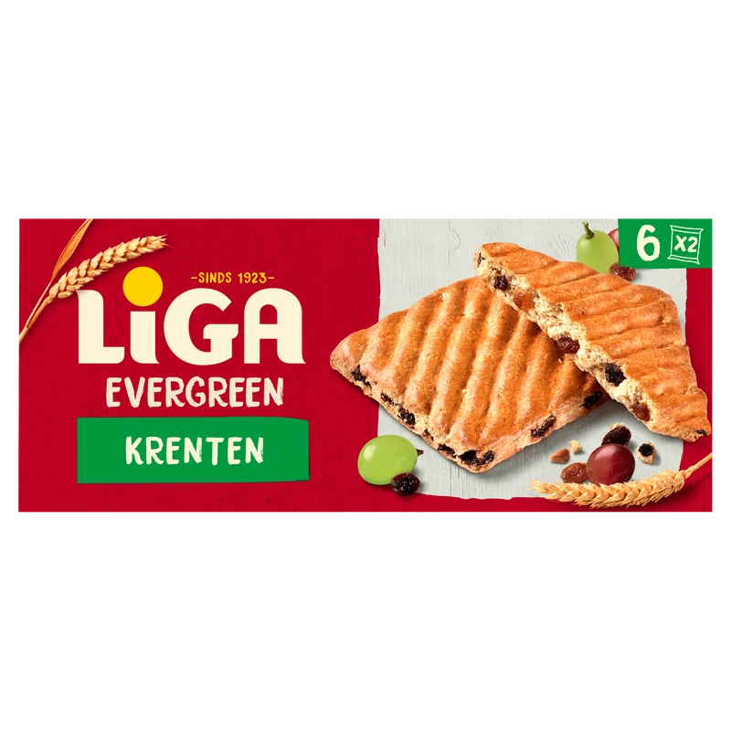 Liga EverGreen Koekjes Krenten