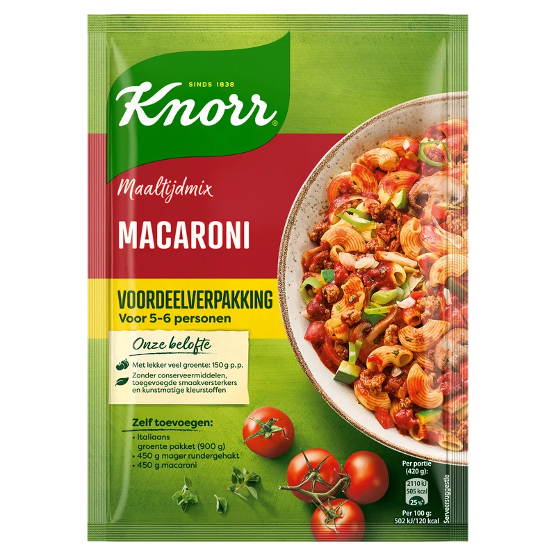 Knorr Mix voor Macaroni XXL