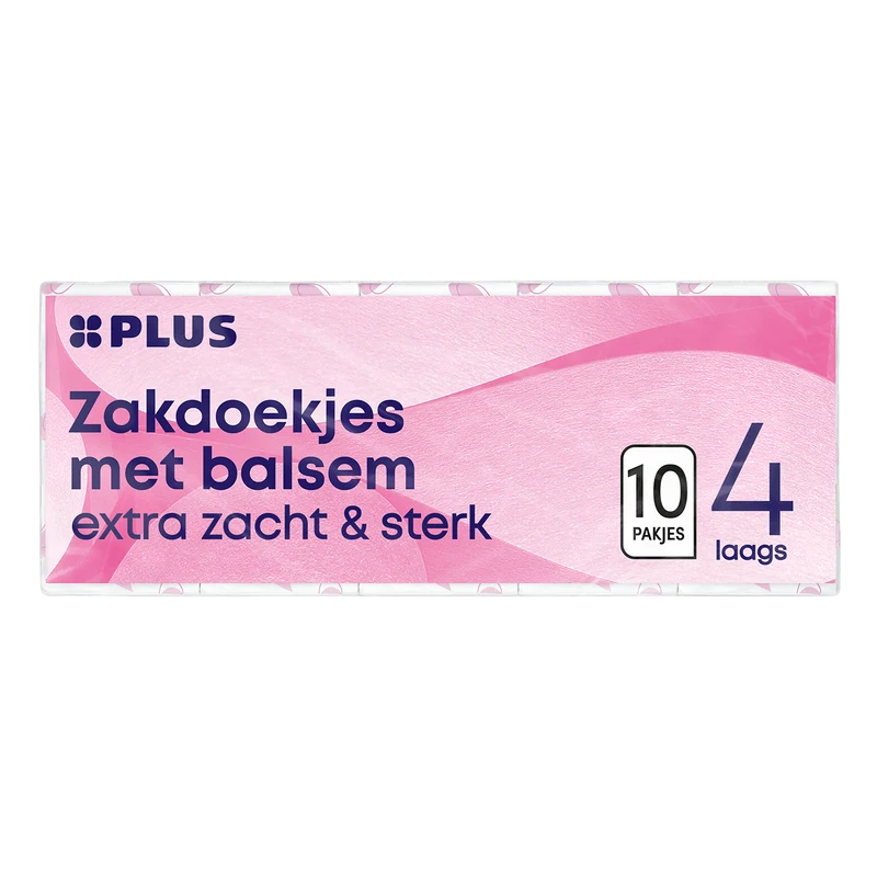 Zakdoekjes lotion 4 laags 10x