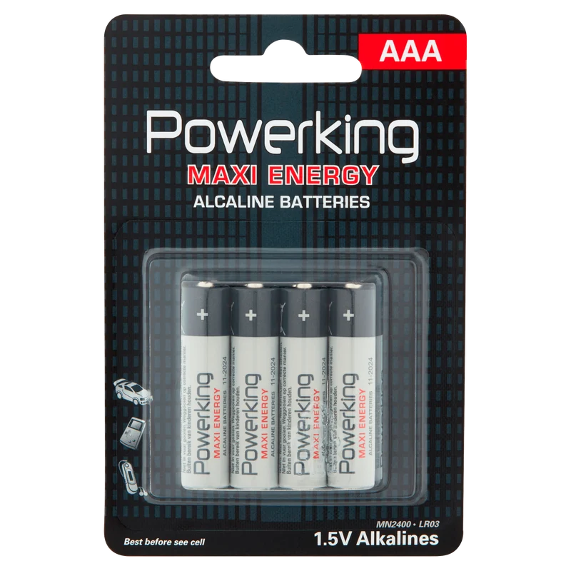 Powerking Alkaline batterijen AAA