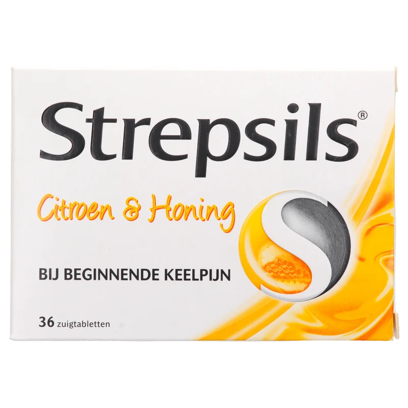 Strepsils Zuigtabletten Citroen en Honing