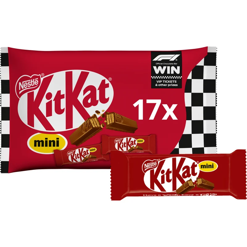 KitKat Mini melk chocolade uitdeelzak