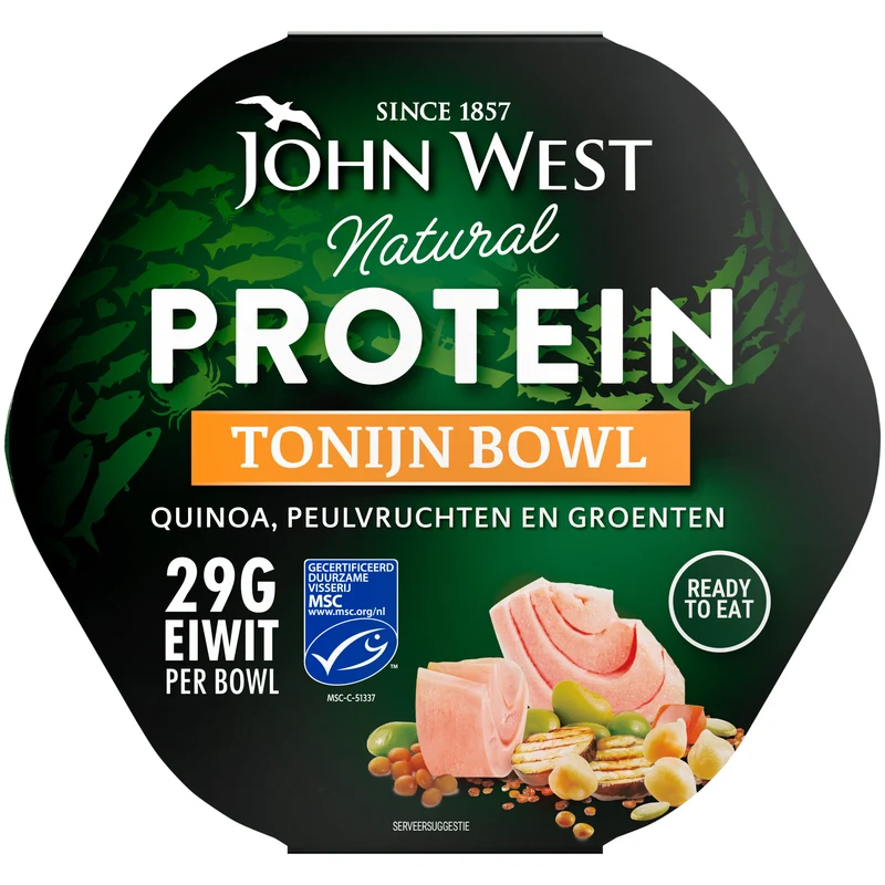 John West Tonijn protein quinoa bowl MSC