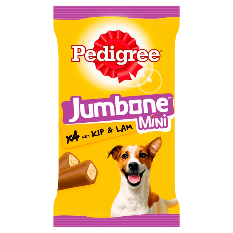 Pedigree Jumbone Mini Kip & Lam Hondensnack