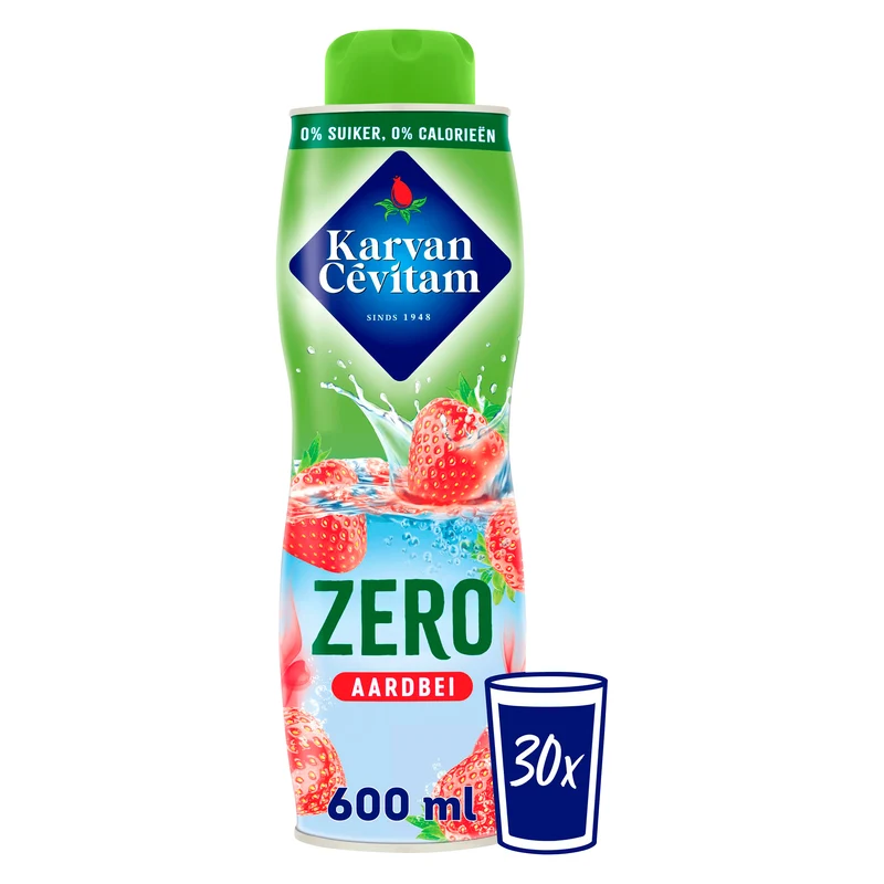 Karvan Cévitam Zero Aardbei