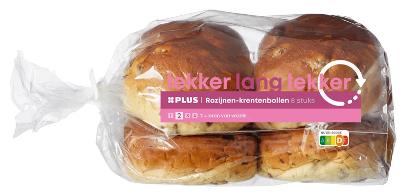 Krentenbollen lekker lang lekker